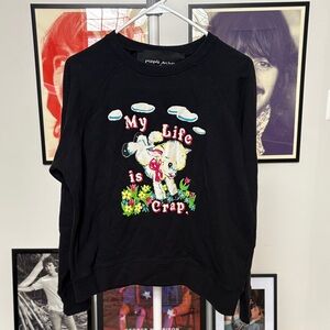 Magda Archer x Marc Jacobs My Life is Crap sweatshirt